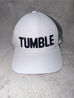 G Fore Tumble 110 Flexfit Tech Snapback Hat In White NEW